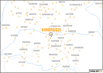 map of Kimongozi