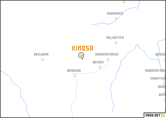 map of Kimosa