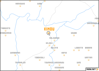 map of Kimou