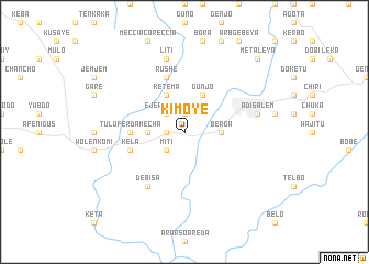 map of Kīmoyē