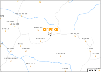map of Kimpako