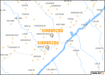 map of Kimpanzou