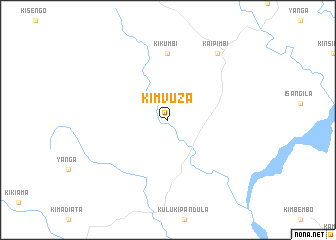 map of Kimvuza