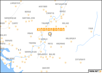 map of Kinamambanan