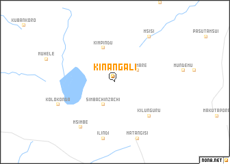 map of Kinangali