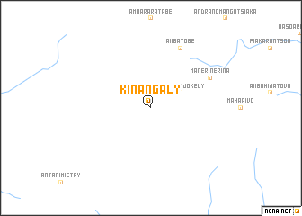 map of Kinangaly