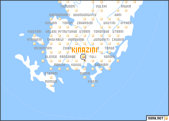 map of Kinazini
