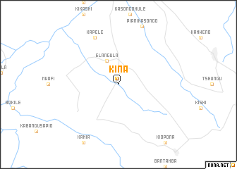 map of Kina