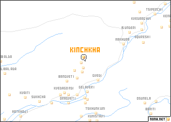 map of Kinchkha