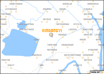 map of Kindangyi