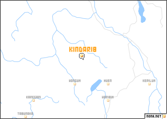 map of Kindarib