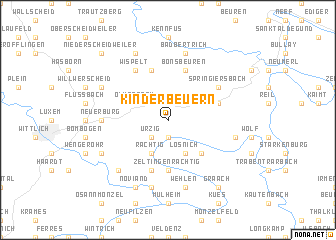 map of Kinderbeuern