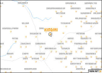 map of Kindimi