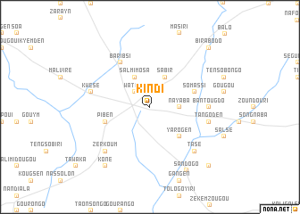 map of Kindi