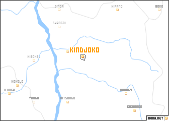 map of Kindjoko