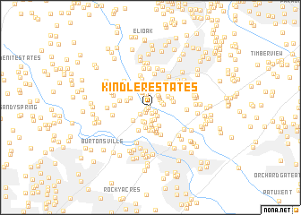 map of Kindler Estates