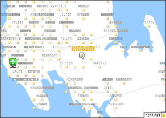 map of Kinduni