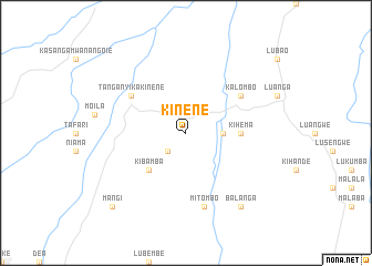 map of Kinene