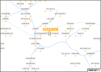 map of Kingama