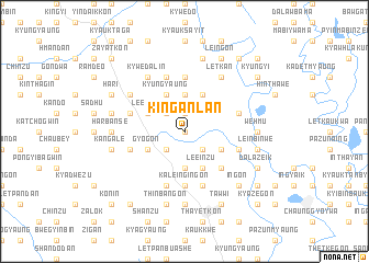 map of Kinganlan
