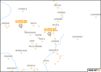 map of Kingoi