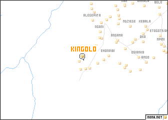 map of Kingolo