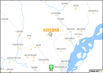 map of Kingoma