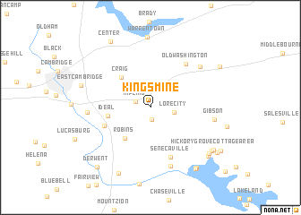 map of Kings Mine