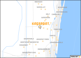 map of Kings Point