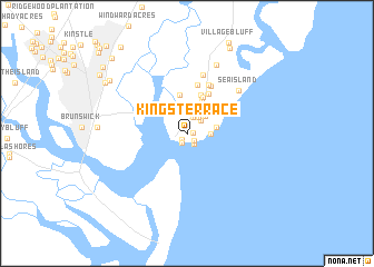 map of Kings Terrace