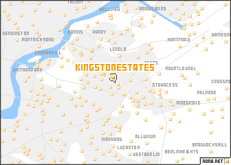 map of Kingston Estates