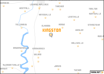 map of Kingston