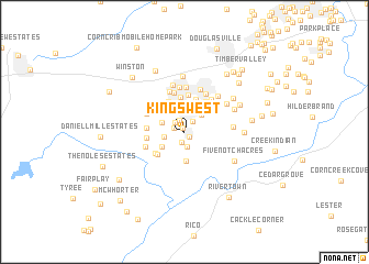 map of Kings West