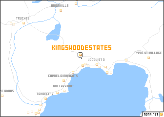 map of Kingswood Estates