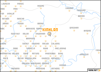 map of Kinh Lan