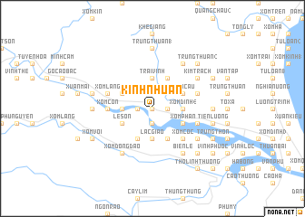 map of Kinh Nhuận