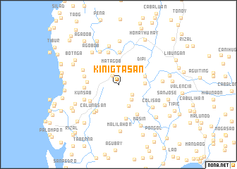 map of Kinigtasan