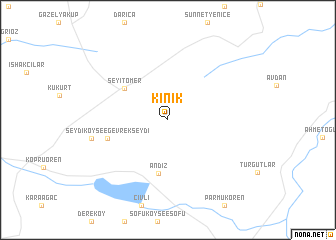 map of Kınık