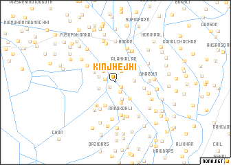 map of Kinjhejhi