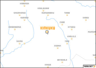 map of Kinkuku