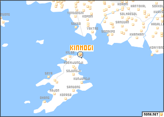 map of Kinmogi