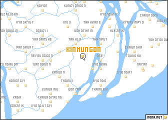 map of Kinmungôn