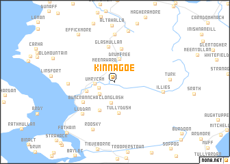 map of Kinnagoe