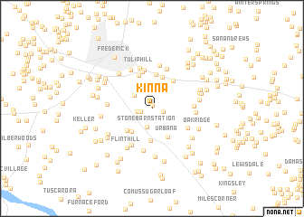 map of Kinna