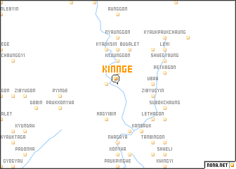 map of Kinnge