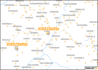 map of Kinnzoundi