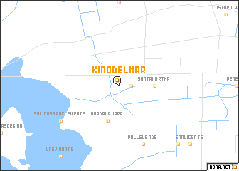 map of Kino del Mar