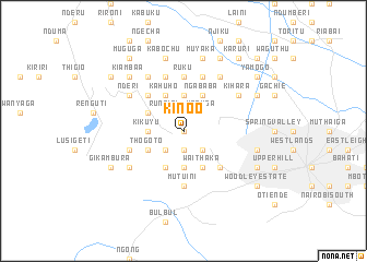 map of Kinoo