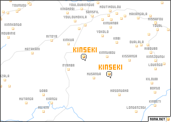 map of Kinseki