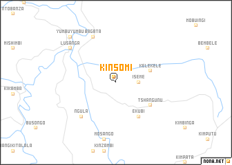 map of Kinsomi